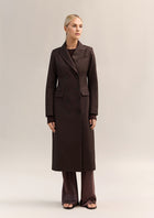 Milanese Coat Bitter Chocolate