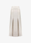 Augustina Skirt Jute Herringbone