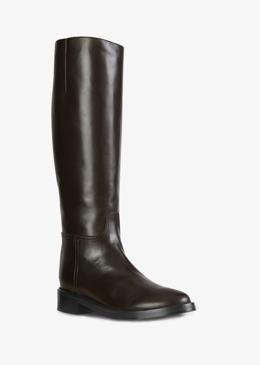 ESSEN Leather Riding Boot Chocolate