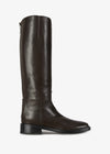 ESSEN Leather Riding Boot Chocolate