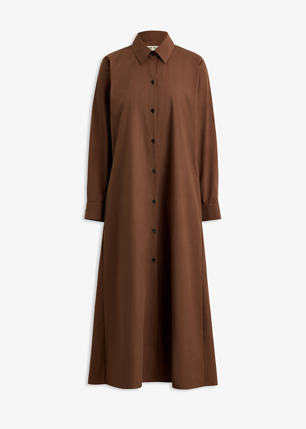 francescas brown dress The Sonia Burnt Orange Satin Modest Dress