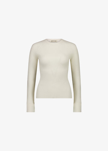 Tarryn Knit Top Ivory
