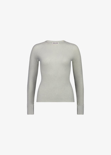 Tarryn Knit Top Powder Blue