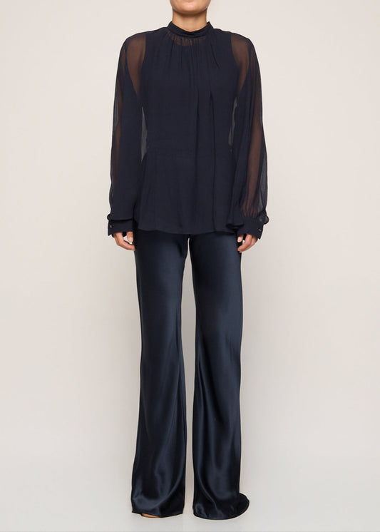 Camila Blouse Navy