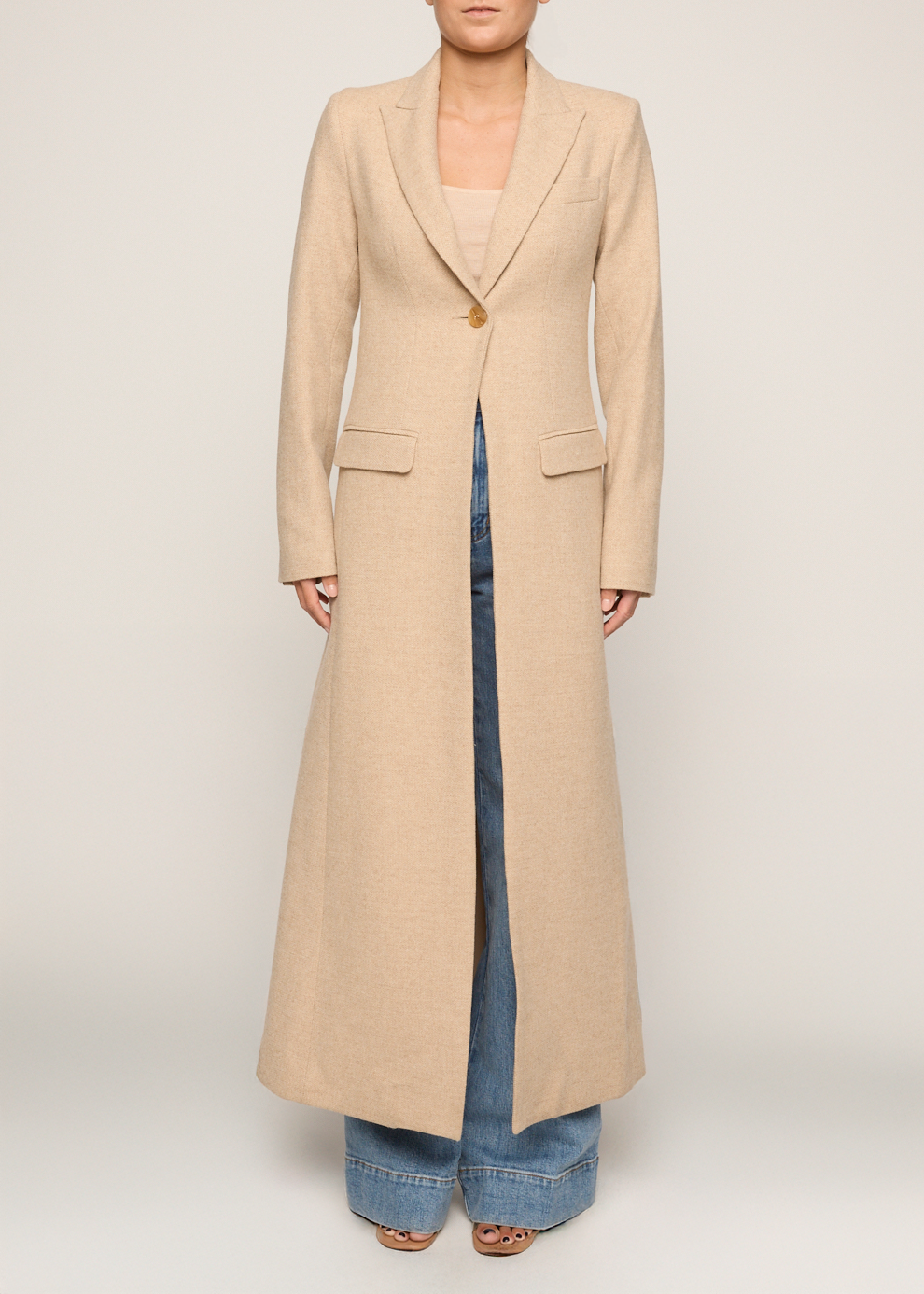 Womens Venetian Maxi Coat