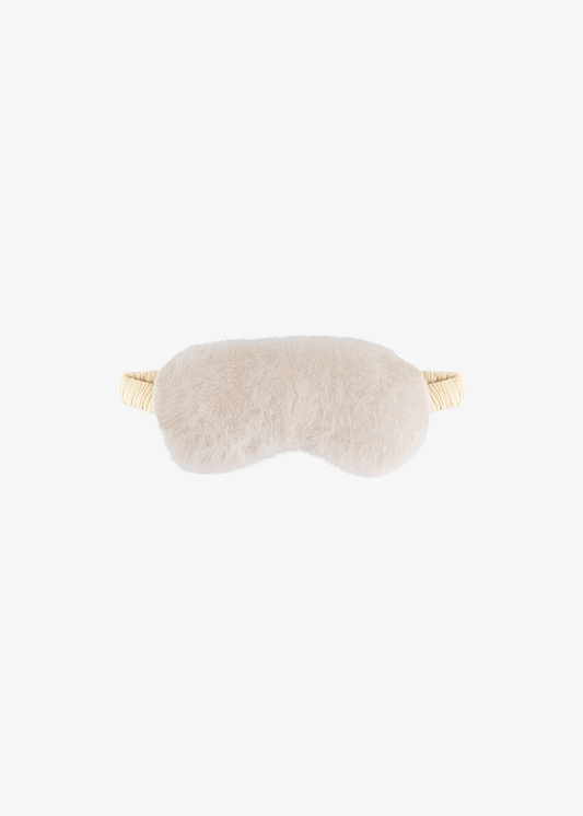 Silk Eye Mask Ivory