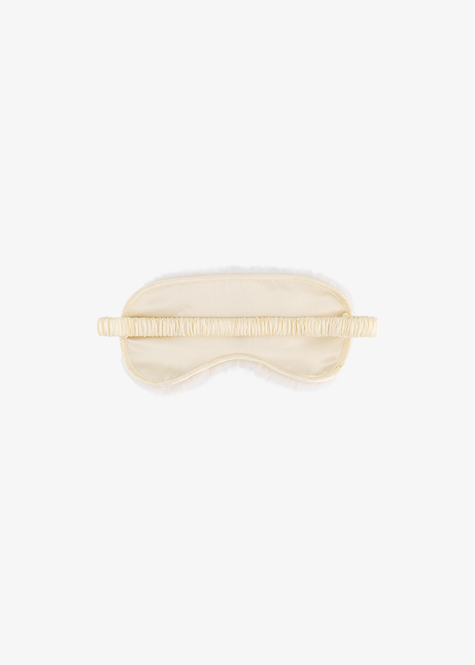 Silk Eye Mask Ivory