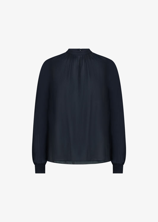 Camila Blouse Navy