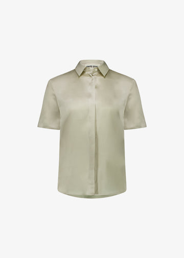 Fifi Shirt Short Sleeve Stone