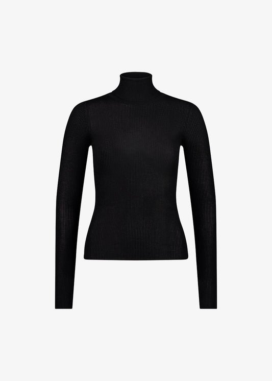 Julia Rib Roll Neck