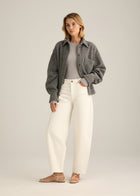 The Shacket Charcoal Marle