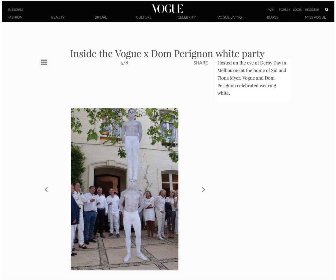 Vogue Online// Dom Perignon