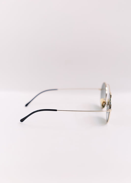 SPEKTRE Sunglasses Metro Gold/Green Bottle