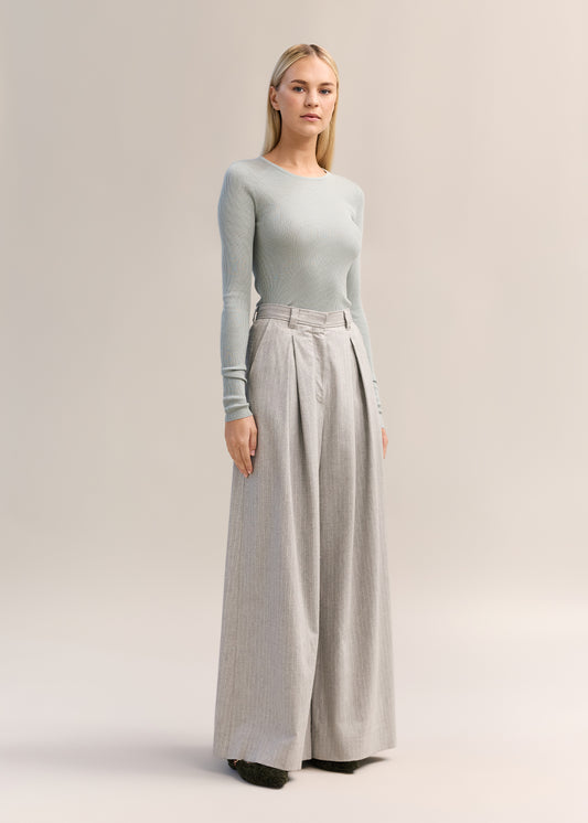 Basel Knit Top Seafoam