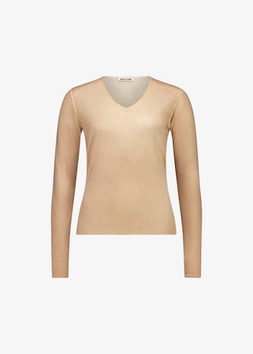 Lucia Spray Knit Beige
