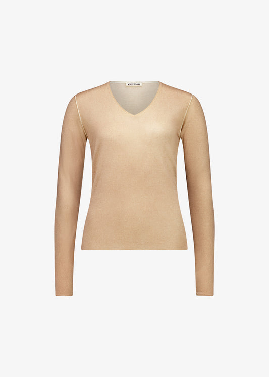 Lucia Spray Knit Beige