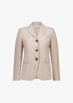 Viktor Blazer Caramel Houndstooth