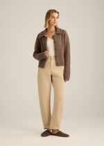 Sarah Cardigan Cocoa Marle
