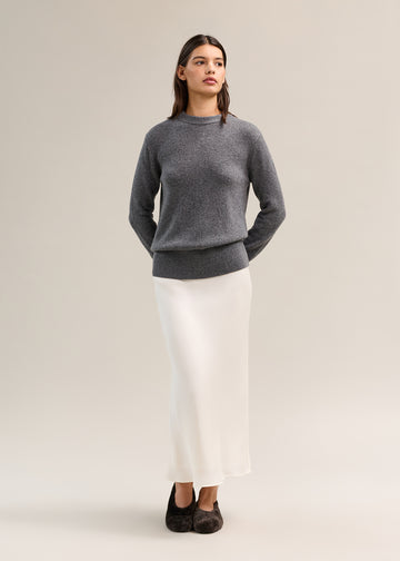 Melrose Knit Charcoal Marle