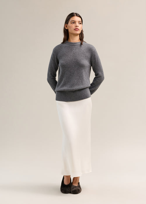Melrose Knit Charcoal Marle