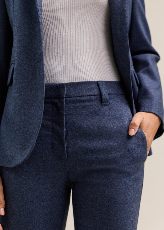 Viktoriya Suit Pant Denim Melange