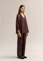 Chantelle Blouse Bitter Chocolate