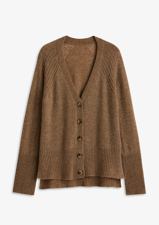 Jess Cardigan Nutmeg Marle