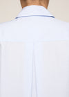 Francesca Dress Powder Blue Stripe