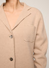 Elsa Knit Blazer Biscuit