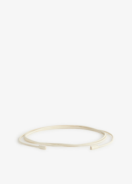 Essen String Belt Ivory