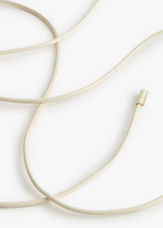 Essen String Belt Ivory