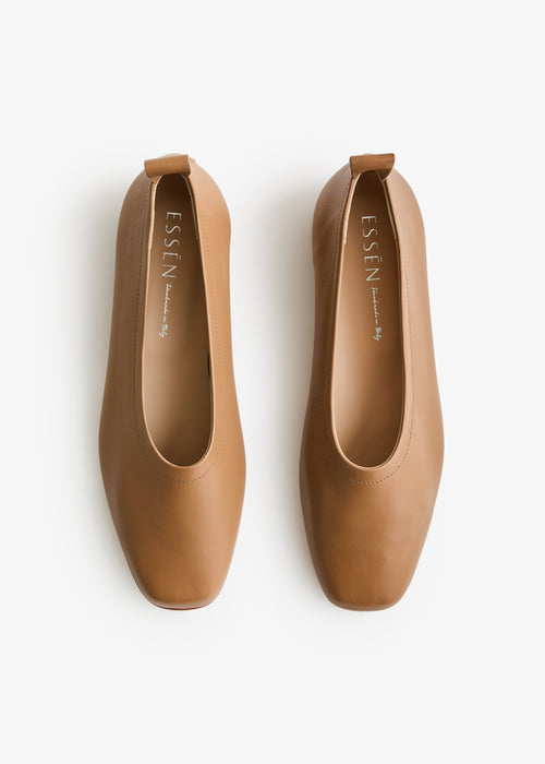 ESSEN Foundation Ballet Flat Tan