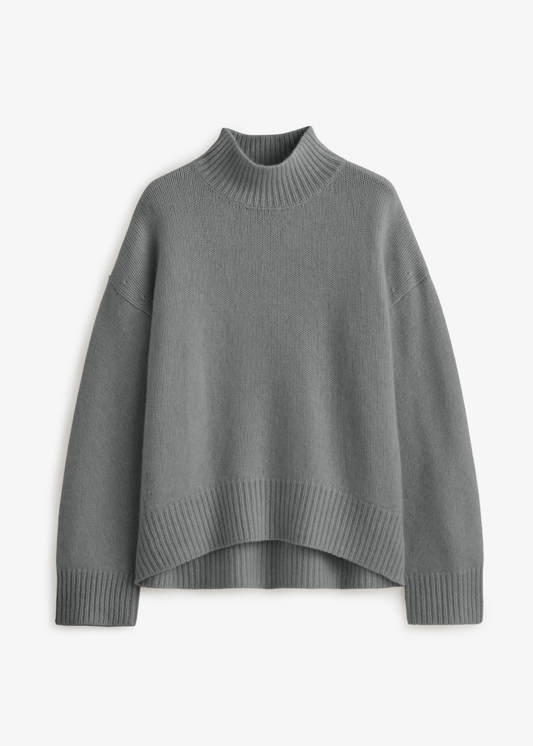 Arctic Cashmere Knit Charcoal Marle