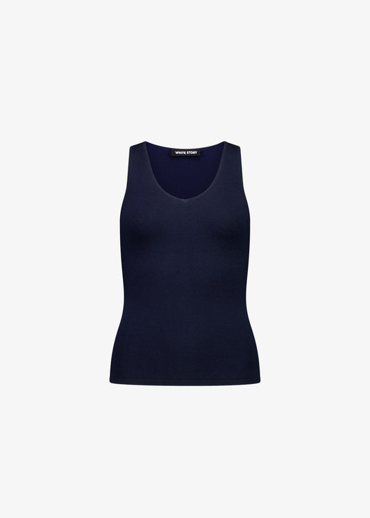 Eleana Tank Navy