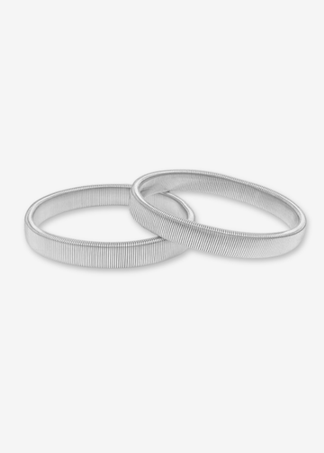 Sleeve Garter Silver