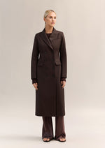 Milanese Coat Bitter Chocolate