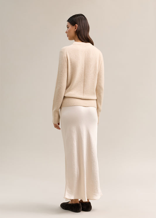 Melrose Knit Oat Marle