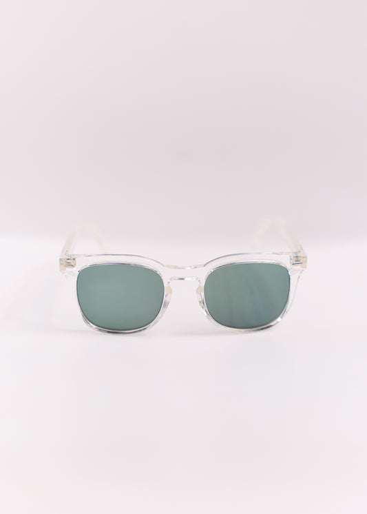 SPEKTRE Sunglasses Memento Audere Semper Transparent /Green Bottle