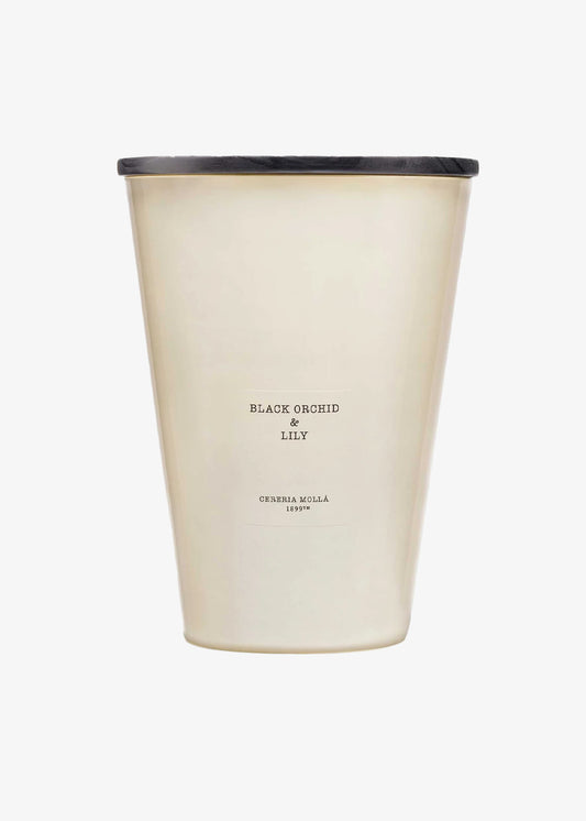 Cereria Mollá XXL Candle Black Orchid & Lily 3.5KG