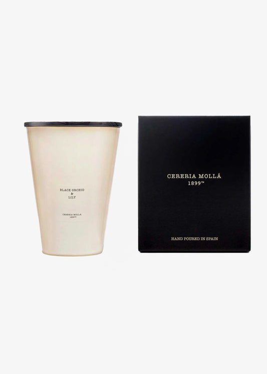 Cereria Mollá XXL Candle Black Orchid & Lily 3.5KG