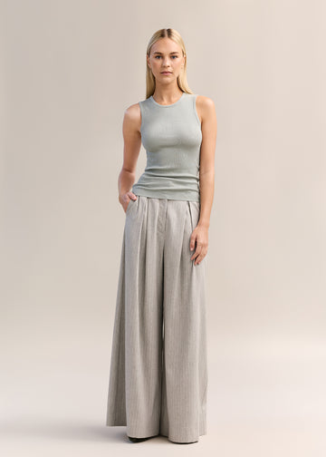 Basel Knit Tank Seafoam