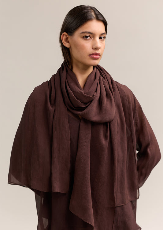 Chantelle Scarf Bitter Chocolate
