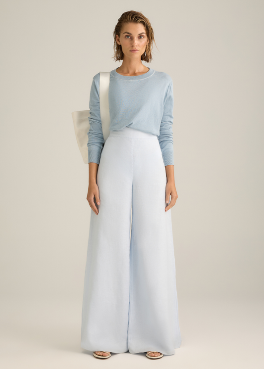 Gabriella Knit Top Coastal Blue