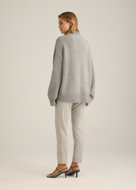 Arctic Cashmere Knit Charcoal Marle