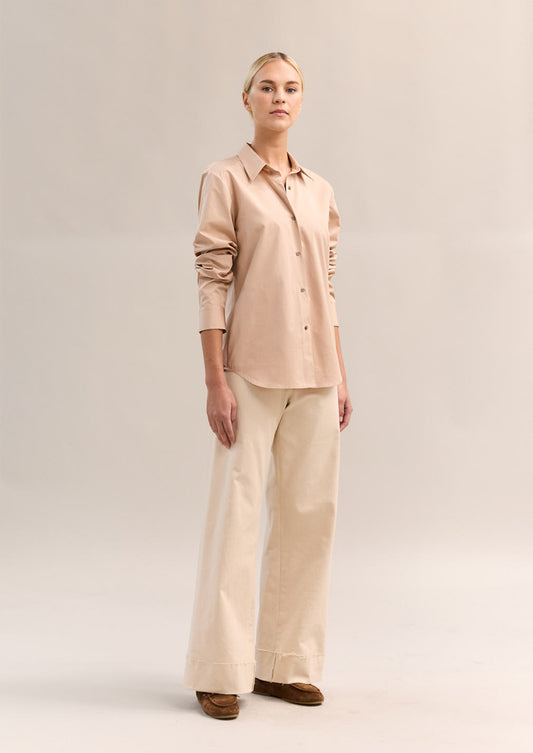 Kate Classic Shirt Warm Sand