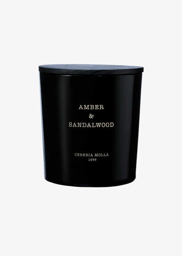 Cereria Mollá Candle Amber & Sandalwood 600g