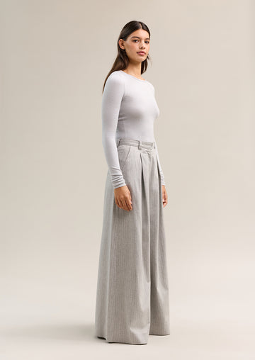 Murano Pant Silver Pinstripe