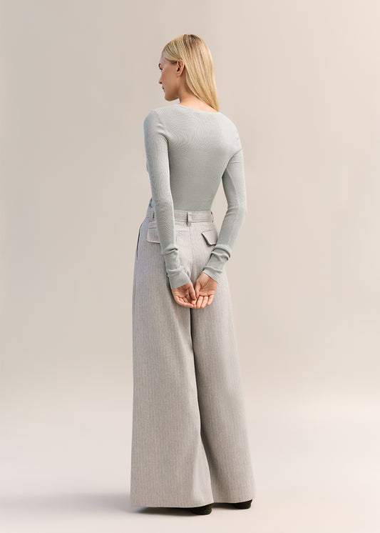 Basel Knit Top Seafoam