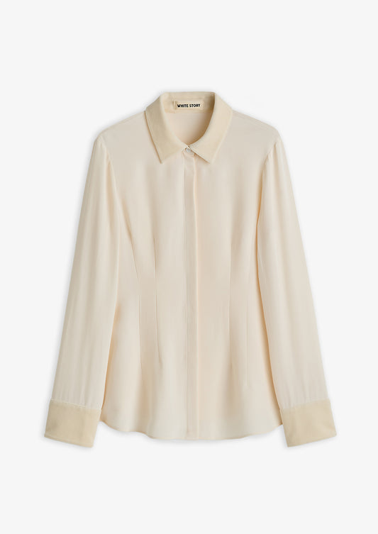Fifi Lux Shirt Clotted Cream