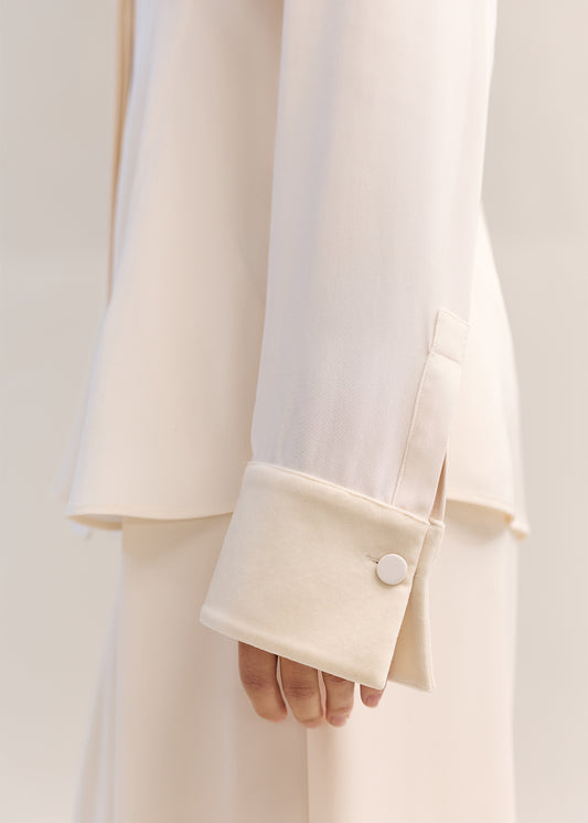 Fifi Lux Shirt Clotted Cream